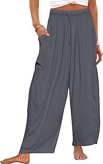 Dame Afslappet Bredde-Bukser Stilla