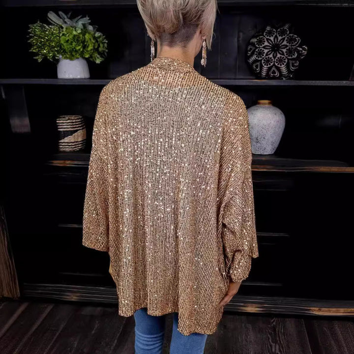 Stilla | Casual Plus Size Loose Top Farve Jakke