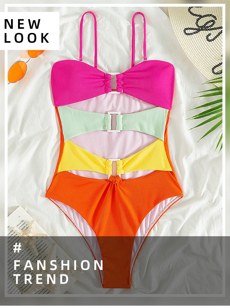 Dame Trendy Cut-Out Badedragt Skovae