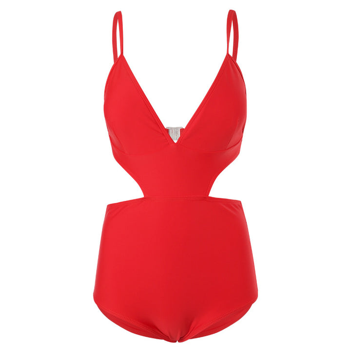 Dame mode one-piece badedragt med raffinerede cut-outs Stilla