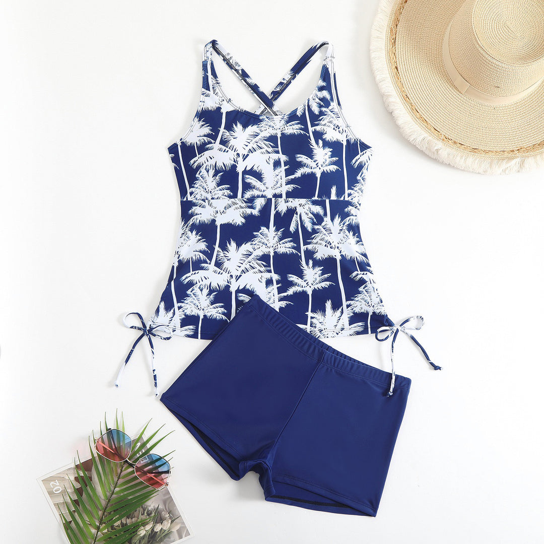 Dame Swim Tankini Sæt Stilla 1750839008