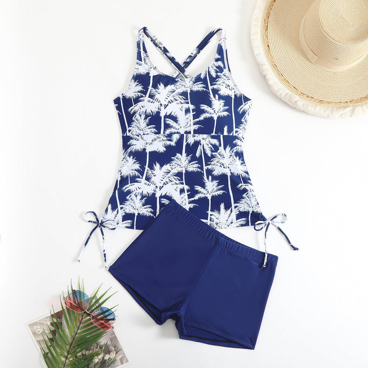 Dame Swim Tankini Sæt Stilla 1750839008