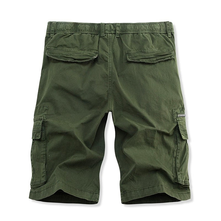 Herren Utility Cargo Shorts med multifunktionslommer Stilla