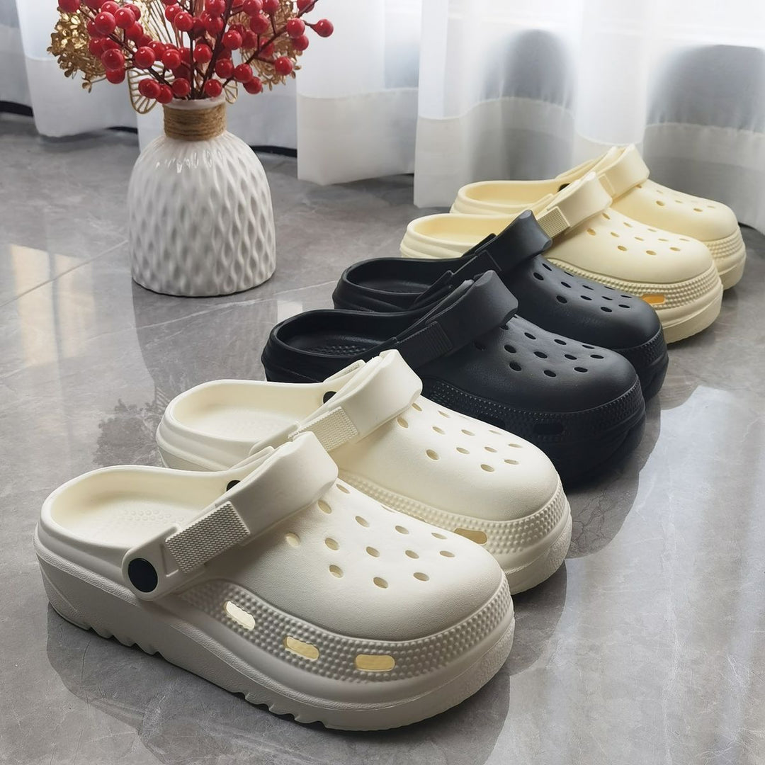 Dame Behagelige og luftige clogs med ergonomisk fodseng Stilla