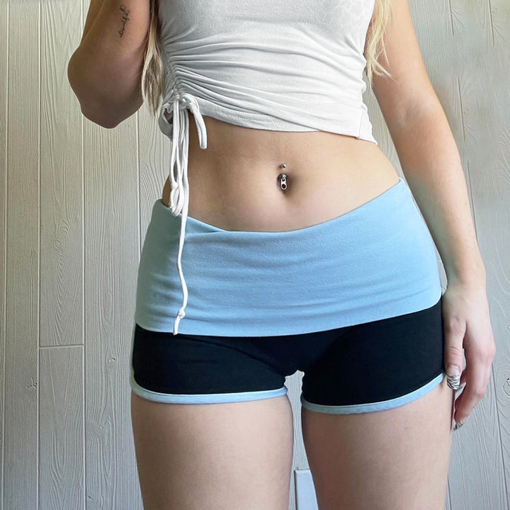 Damer Sport Shorts med justerbar talje og åndbare indsats Skovae
