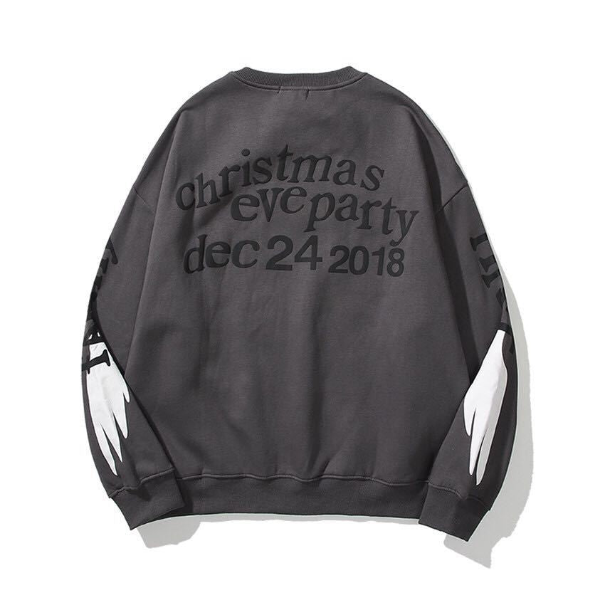 Dame Sweatshirt med unikt grafisk design Stilla
