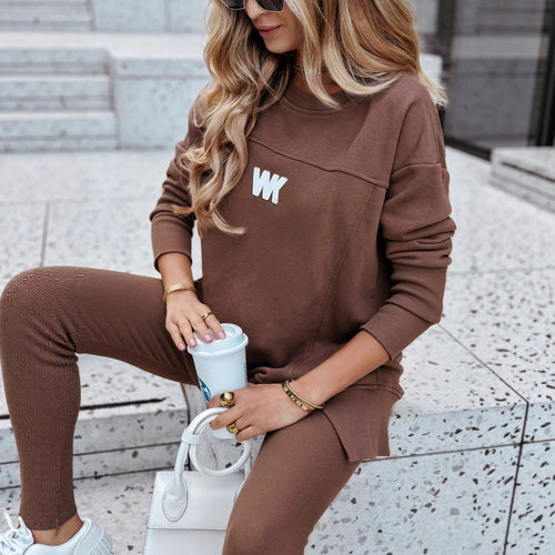 Dame Oversized Fritidsdragt med afslappet snit og elegante detaljer Stilla