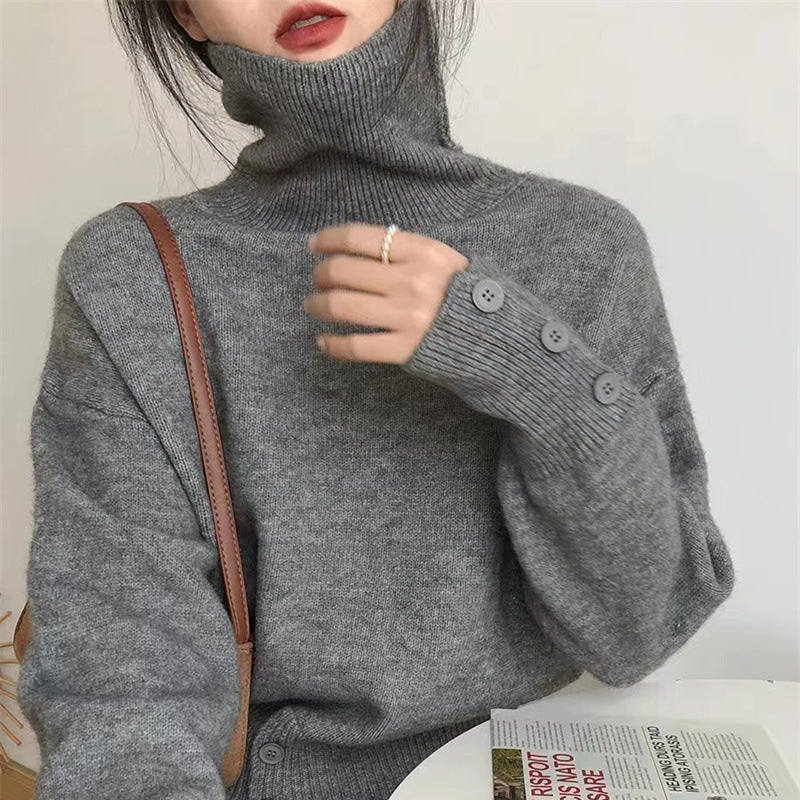 Femme Cozy Kravepullover Sweater Stilla