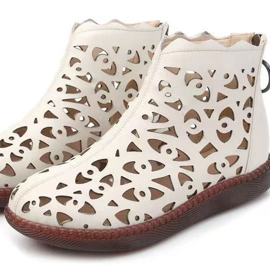 Dame Luftige Clogs med kunstnerisk huldesign Stilla
