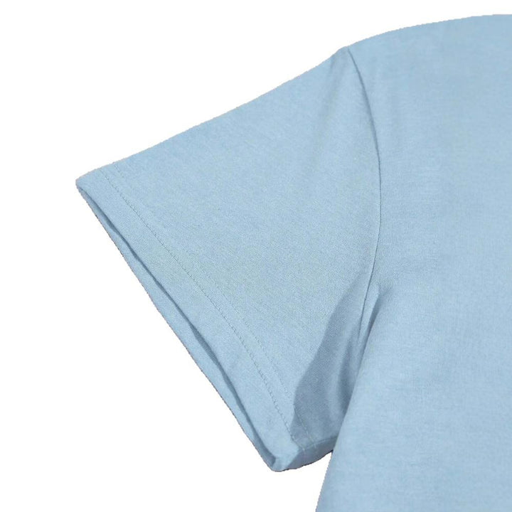 Dame Basic T-shirt med maritimt motiv Stilla