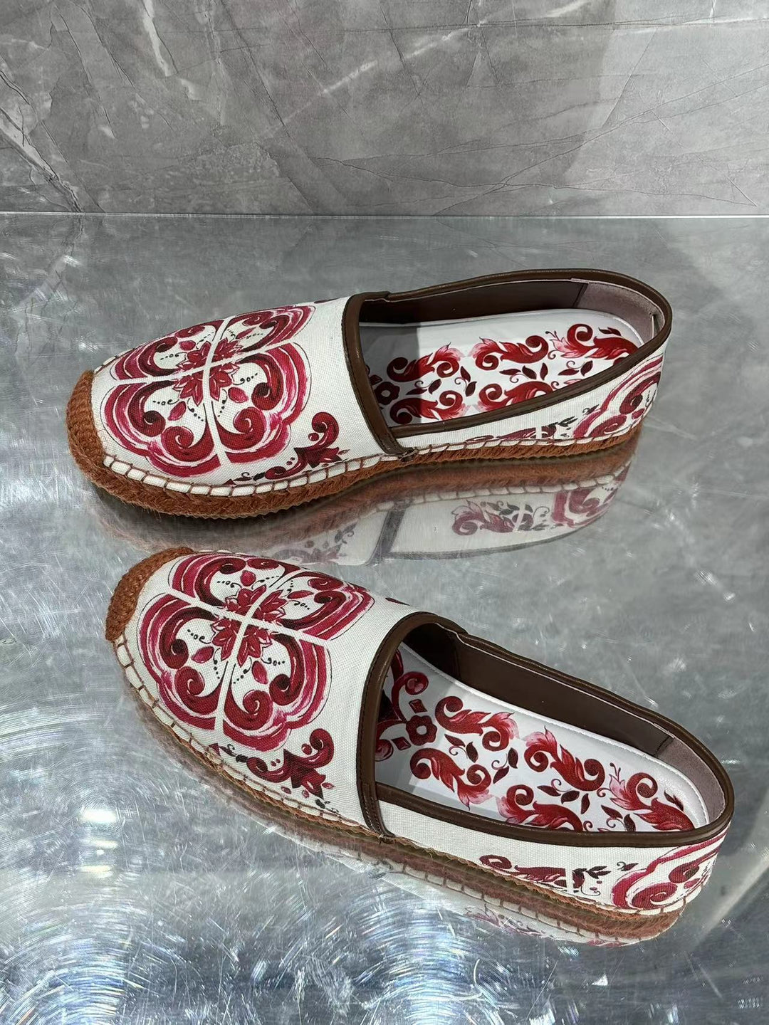 Femme Broderede Sling-Sandaler Stilla