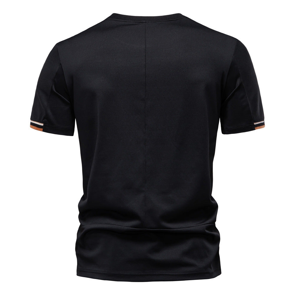 Herre T-shirt med moderne, sporty design og åndbar struktur Stilla