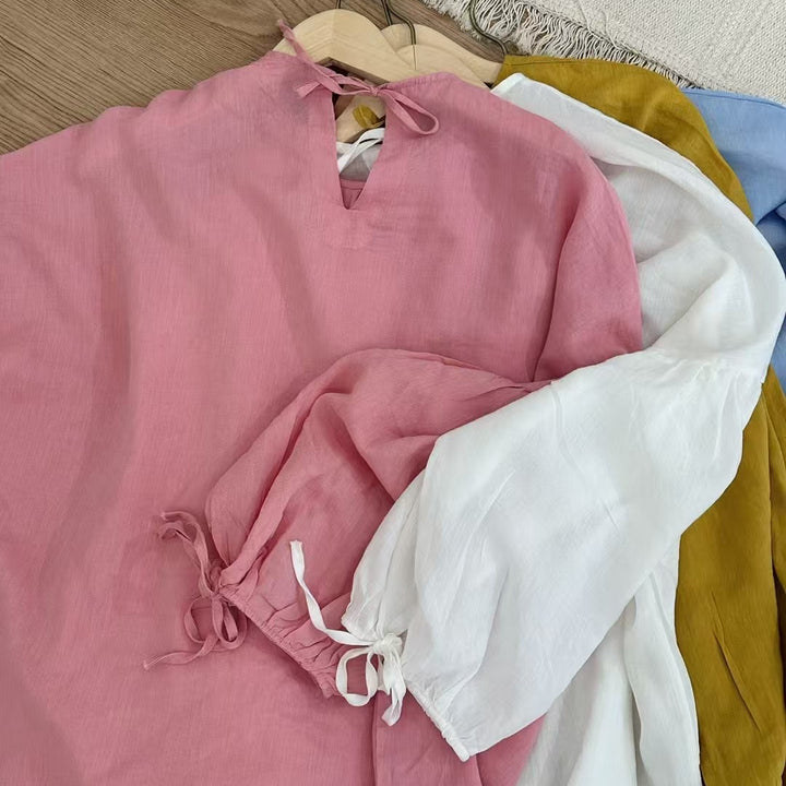 Femme Let Ballonærmer Bluse Stilla