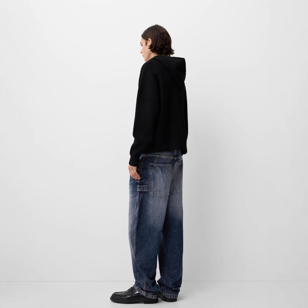 Damer Lækker Hoodie Sweatshirt med moderne struktureret design Stilla