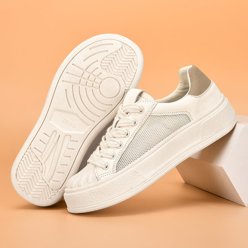 Dame High-Top Sport Sneakers med åndbare mesh-paneler og polstret fodseng Stilla