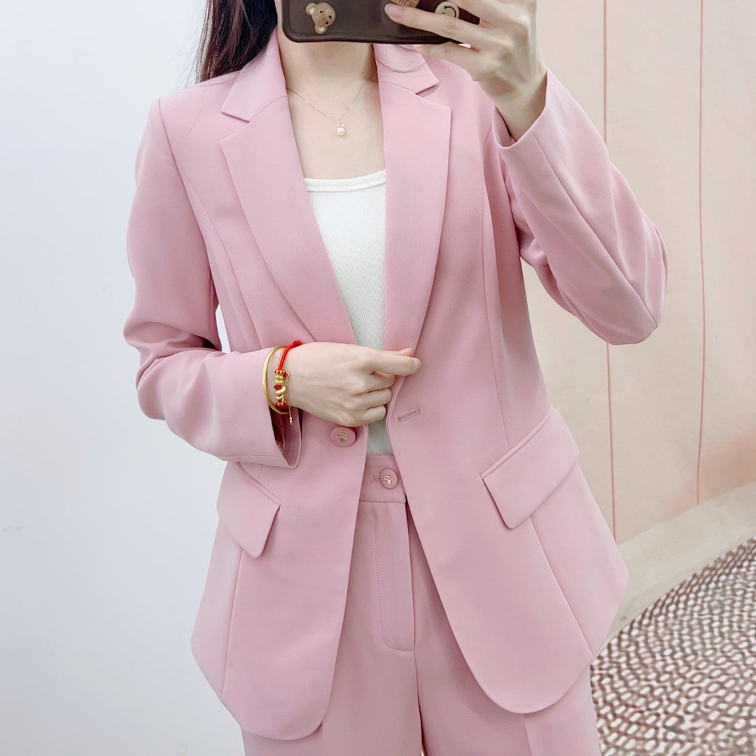 Dame Elegant Blazer med omfattende lommer og fashionable snit Stilla