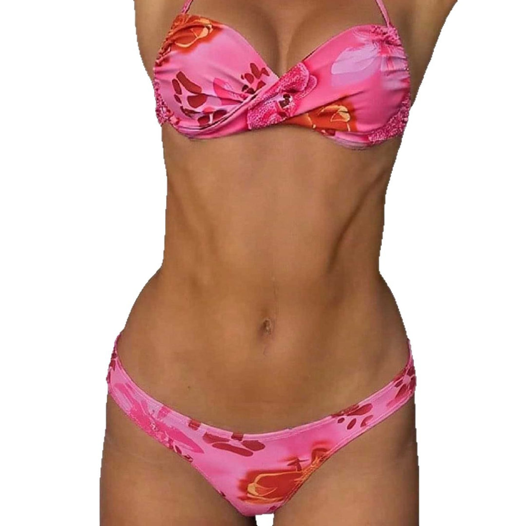 Dame Bandeau-Bikini med legende knudedetalje Skovae