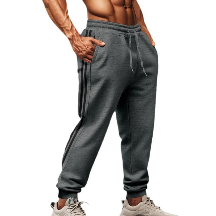 Herrer Sporty Joggingbukser med side striber Stilla
