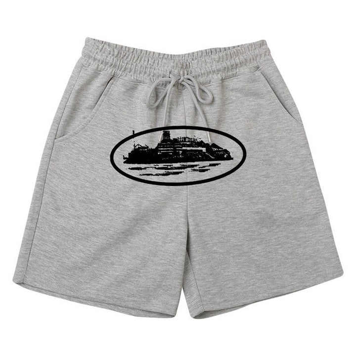 Kvinders komfortable sweat shorts med elastisk talje og sidelommer Skovae