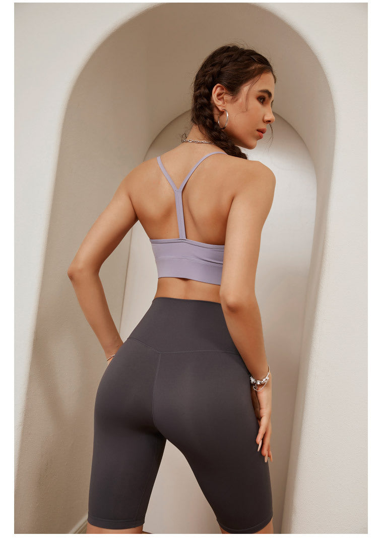 Stilla | Højtaljede Yoga Shorts Slap Af Til Træning
