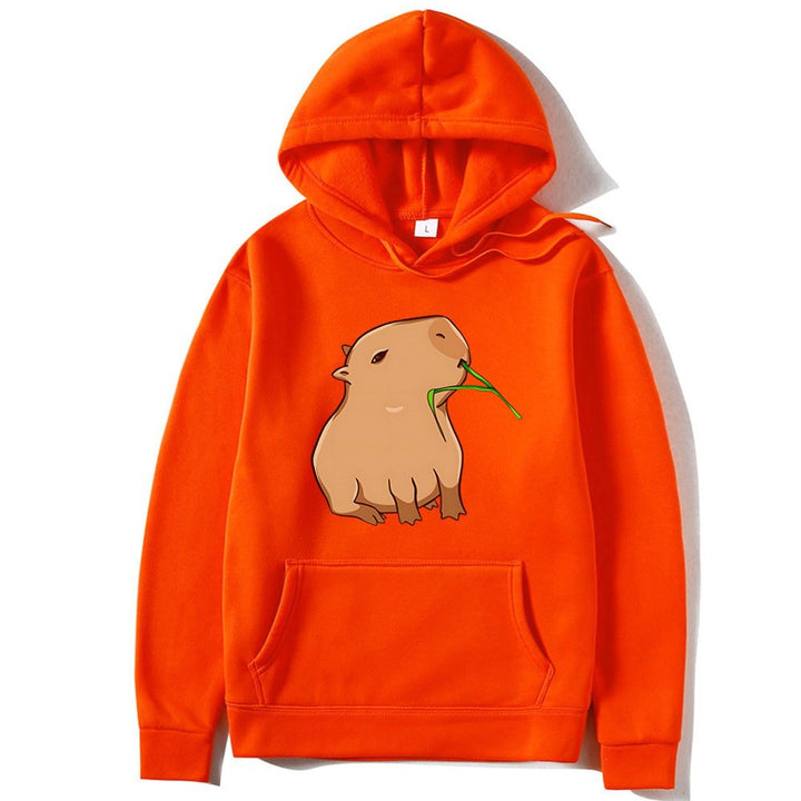 Kvinders hoodie med legende dyremotiv Skovae