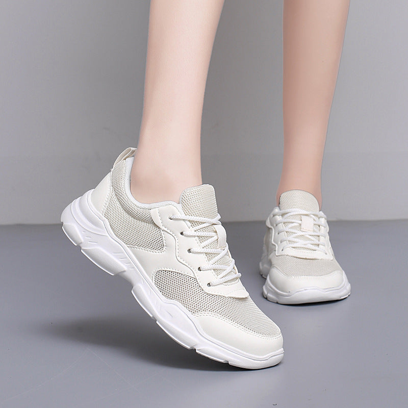 Herrer Lettere Sport Sneakers med Åndbart Mesh-Ovenmateriale Stilla