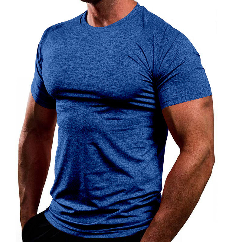 Herrer åndbart fitness T-shirt med kropsnær pasform Stilla