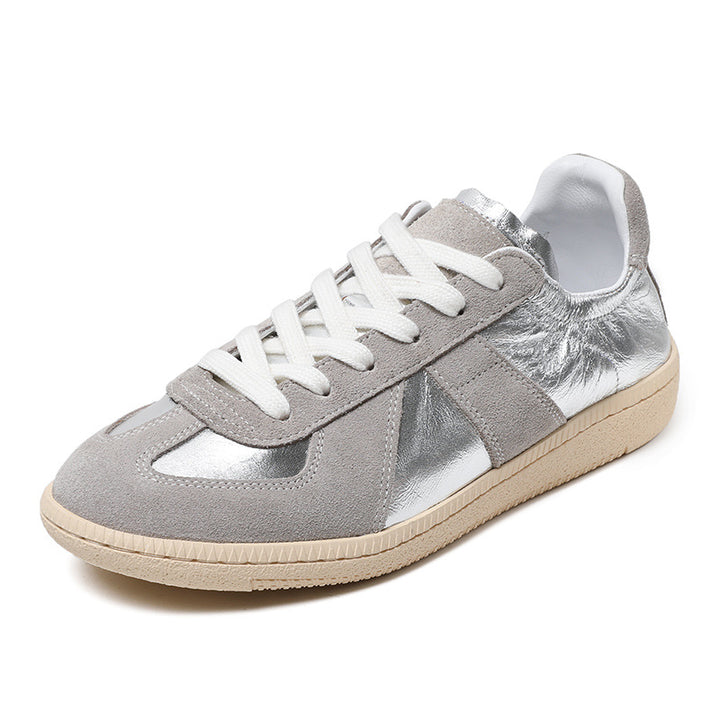 Herrer Klassiske Lavskos-Læder-Sneakers Stilla
