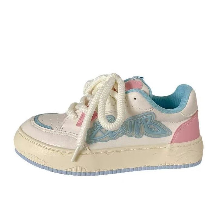 Dame Sneakers med modisk snørebånd og komfortabel dæmpning Stilla