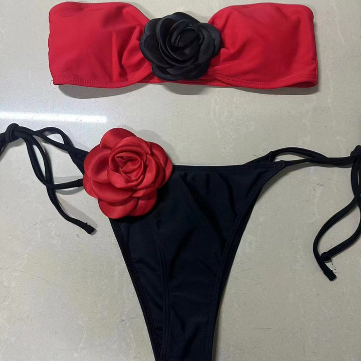 Dame Floral Smykket To-delt Bikini-Sæt Stilla