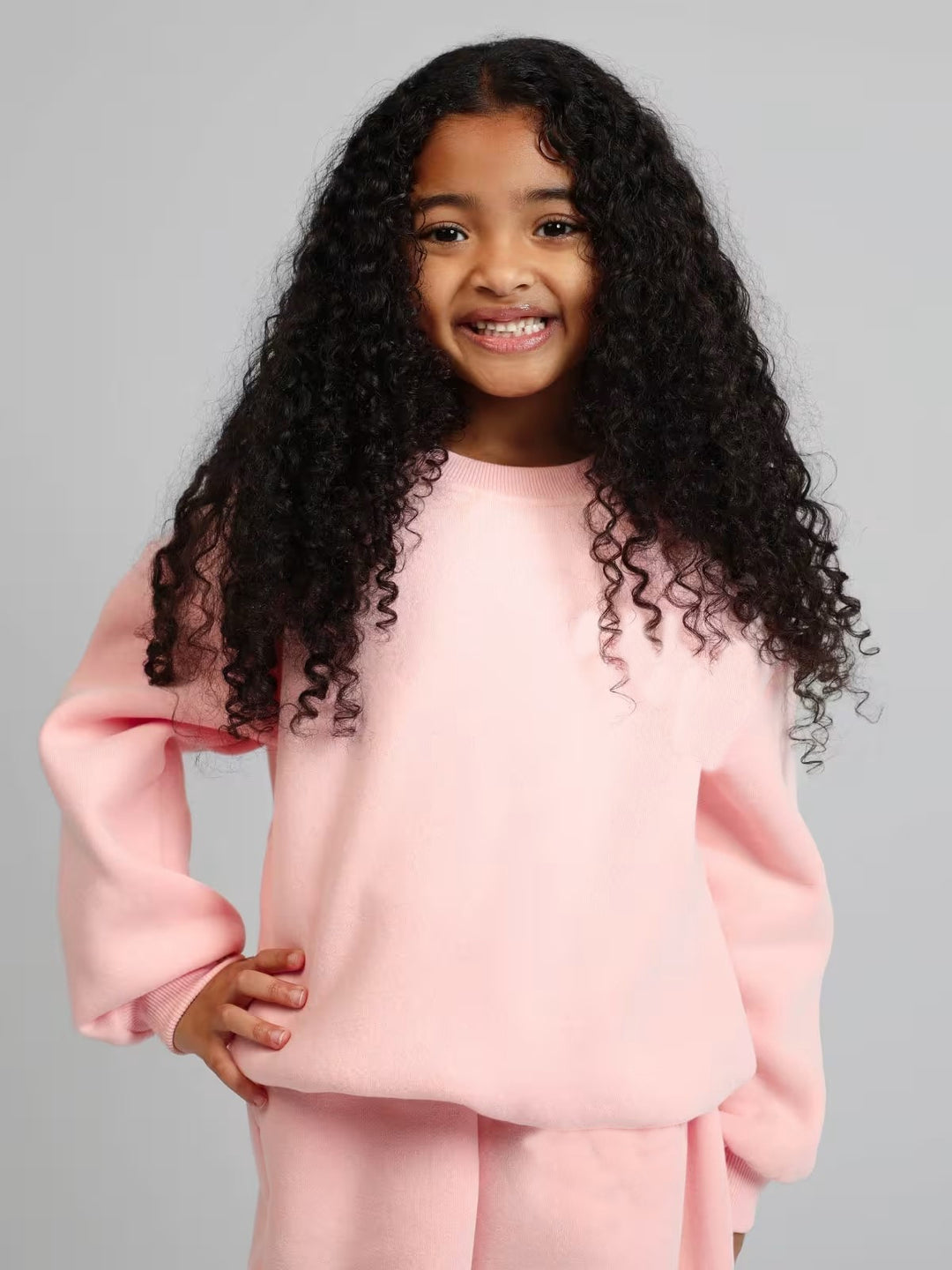 Dame afslappet Sweat-set med voluminøs overdel og komfortable joggingbukser Stilla