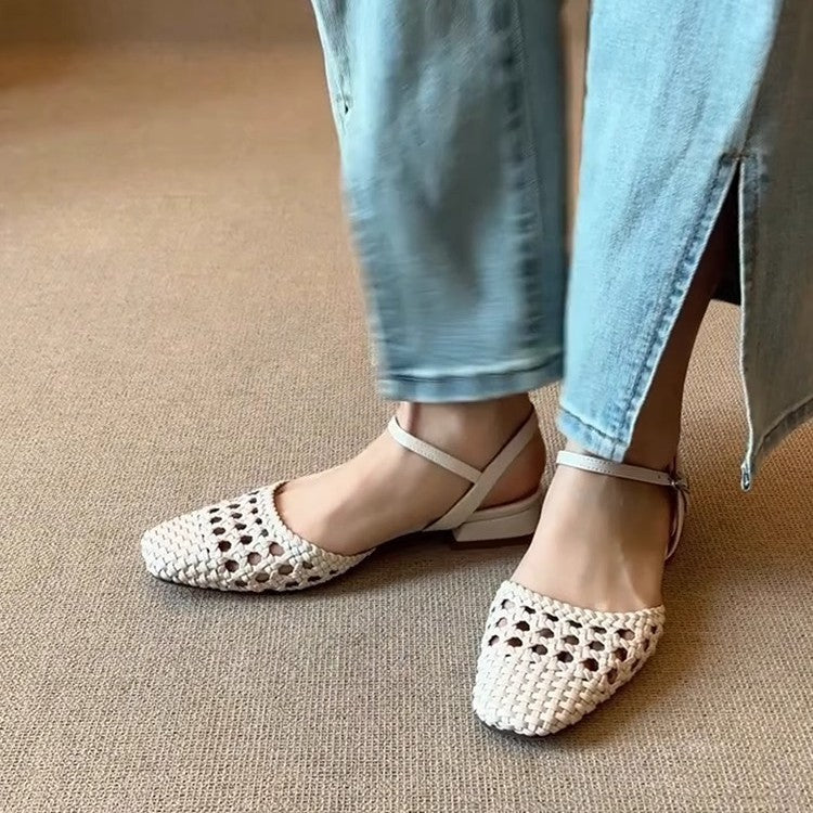 Dame Vevde Slippers Sandaler med Justerbar Rem Stilla