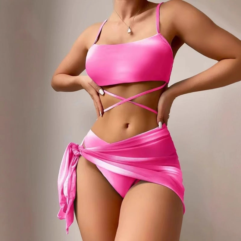 Dame stilfuld cut-out bikini sæt Stilla