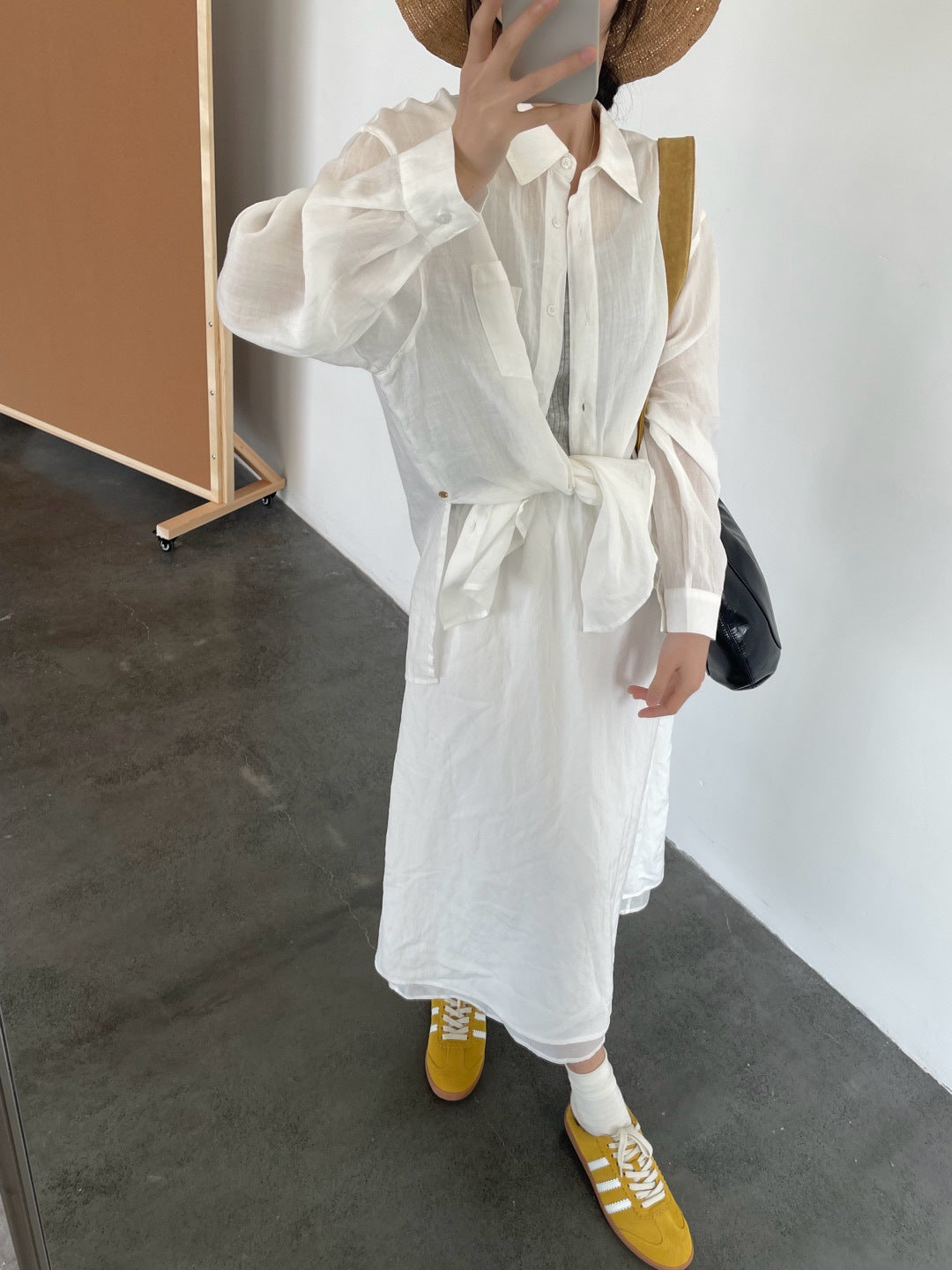 Femme Afslappet Casual Skjorte Stilla