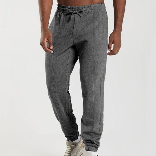 Herrer Sportslig Joggingbuks med elastisk talje og sidelommer med lynlås Stilla