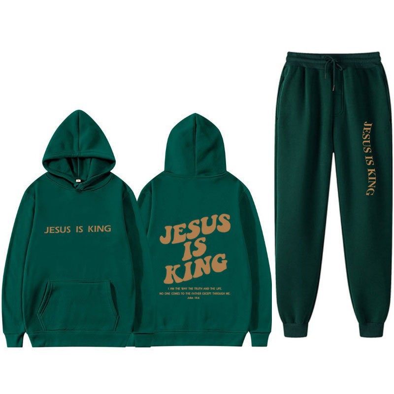 Dame Sweatshirt og Joggingbukser Sæt Skovae