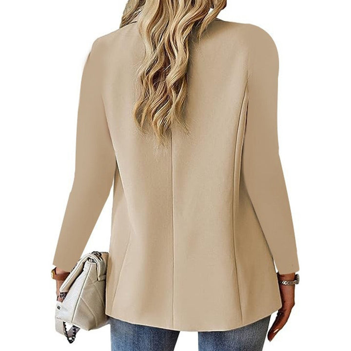 Dame elegant blazer med elegant snit og lommer Stilla