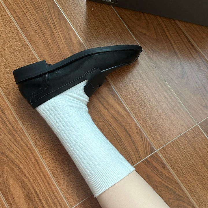 Herrer afslappet læder slippers Stilla