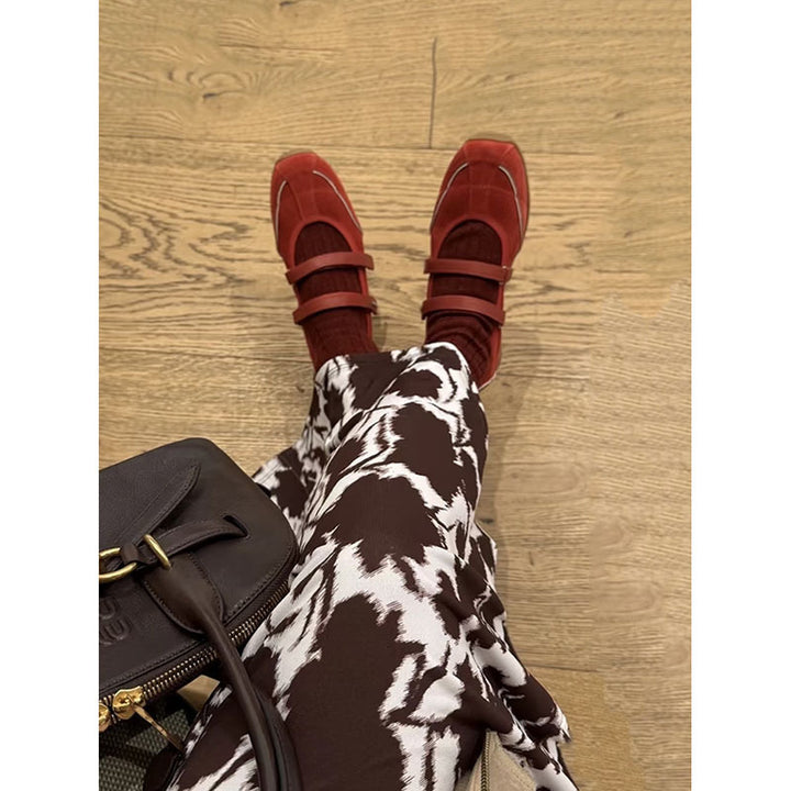 Dame Åndbare Mary Jane Sneakers med Krydsrem Design Stilla