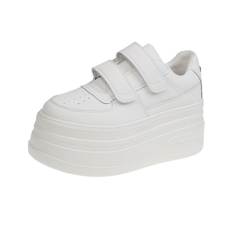 Dame Fitness Sneakers med dobbelt velcro og dæmpende plateau Stilla