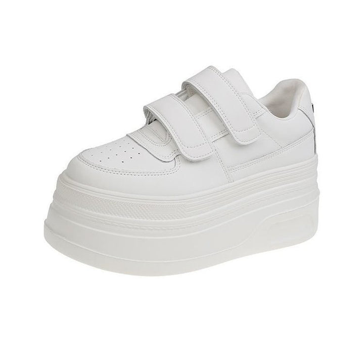 Dame Fitness Sneakers med dobbelt velcro og dæmpende plateau Stilla