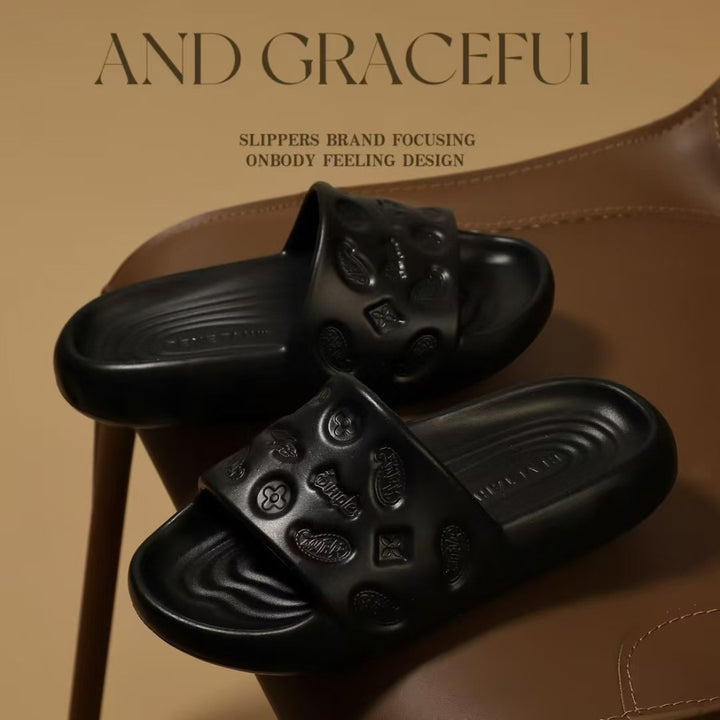 Dame Komfortable og stilfulde wellness-sandaler med skridsikker sål og ergonomisk design Stilla