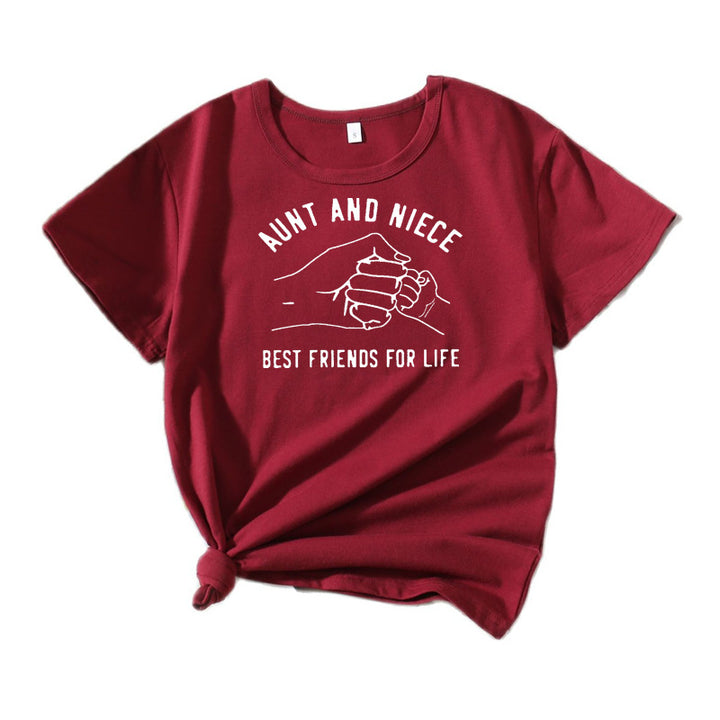 Dame Fritids Forhold Grafik T-shirt Stilla