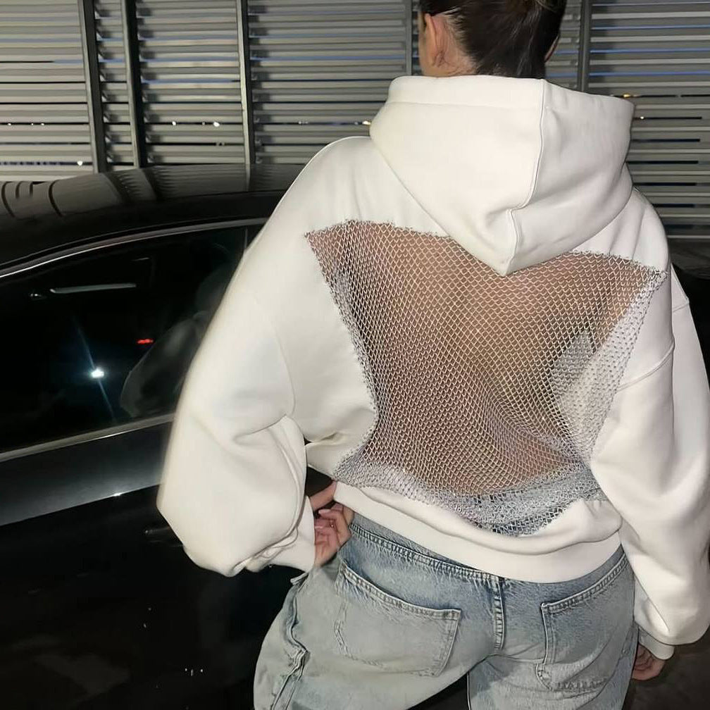 Women's Urban Hoodie with Mesh Details Stilla