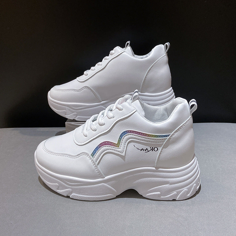 Dame High-Performance Sneakers med skridsikker sål og åndbar overmateriale kombination Stilla