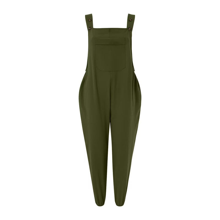 Dame stilfulde overalls med lommer Stilla