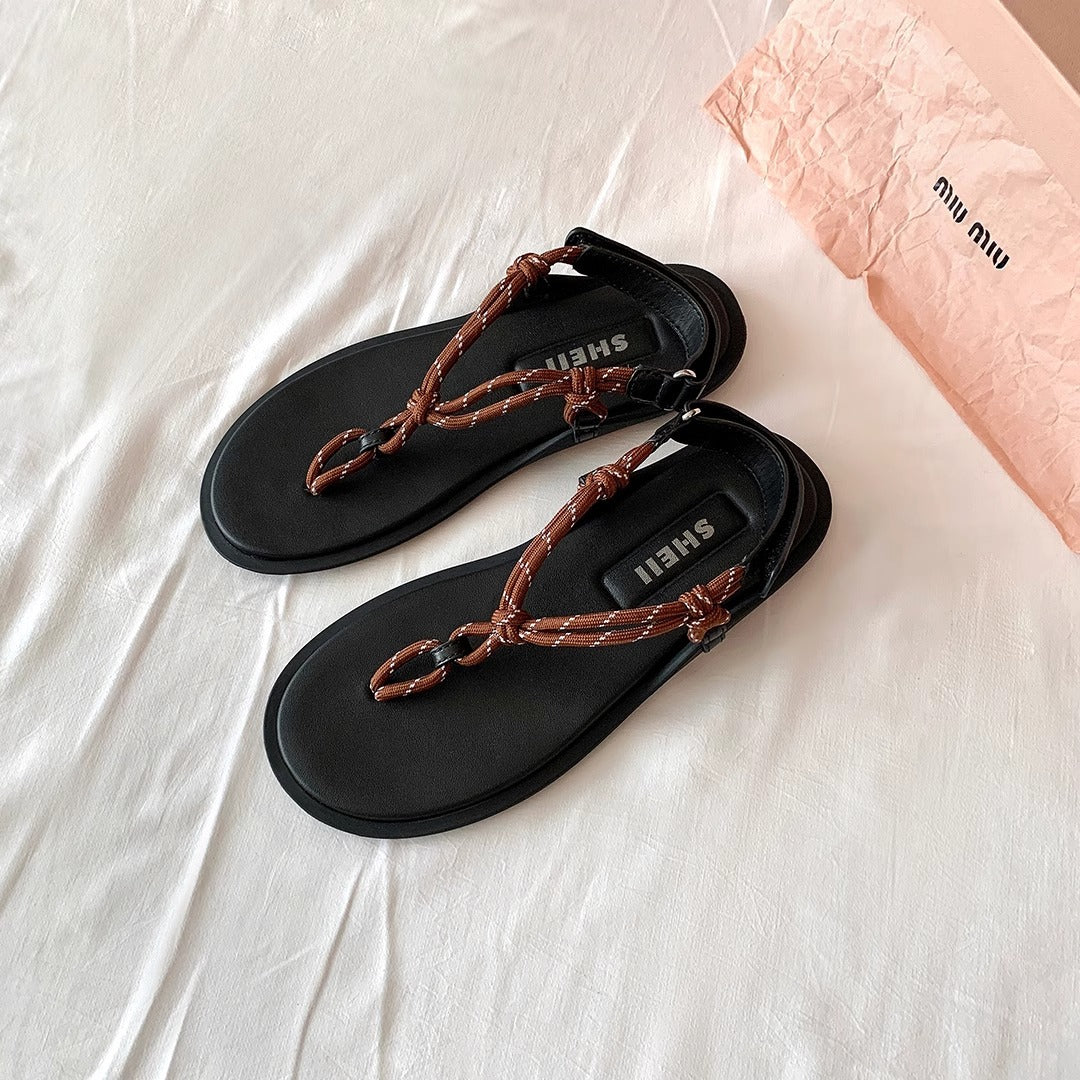Herresandaler med rebrem Stilla