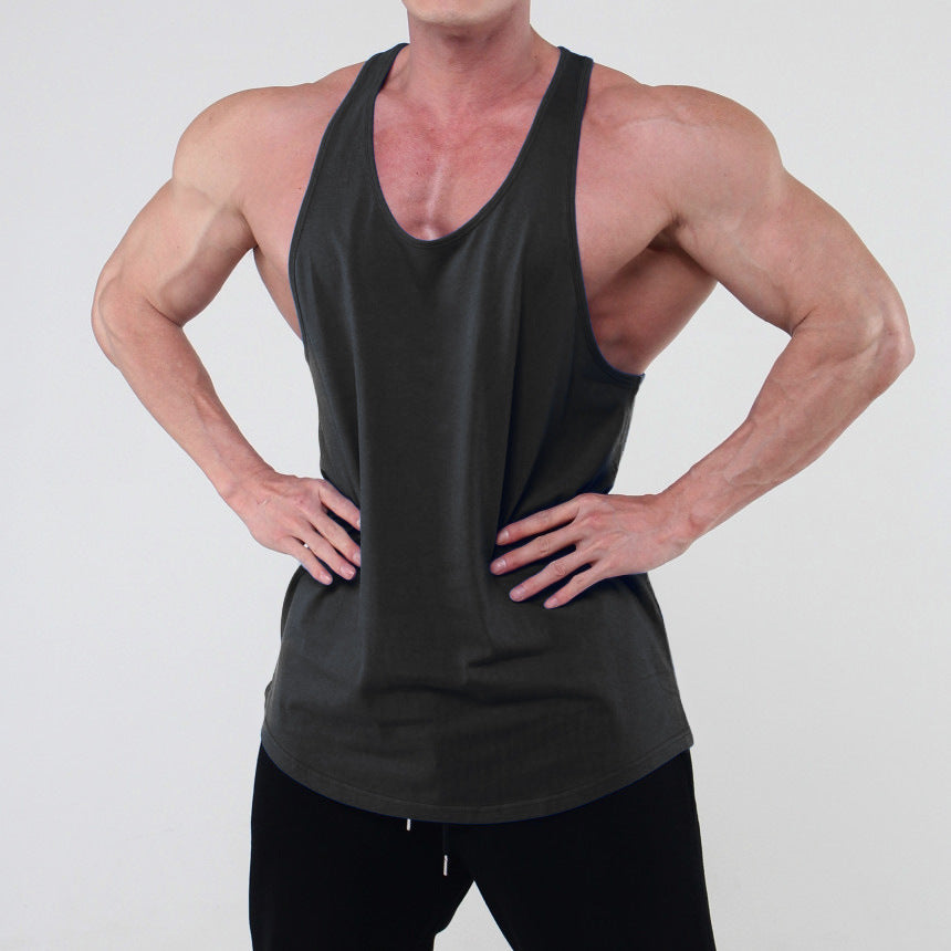Herrer Sporty Muskel-Tanktop med blød bærekomfort og ergonomisk snit Stilla