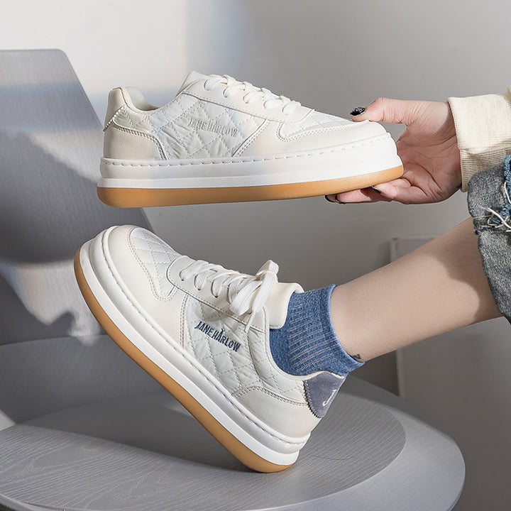 Dame Sneakers med elegant polstret overfladestruktur og skridsikker sål Stilla