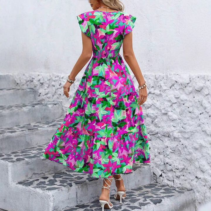 Dame Vibrant Garden Party Maxikjole Stilla